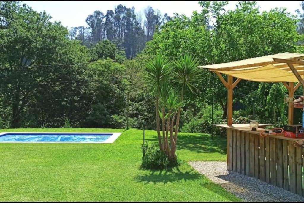 A Vina De Lina. Turismo Rural Con Piscina Y Finca. Pontevedra Exterior foto