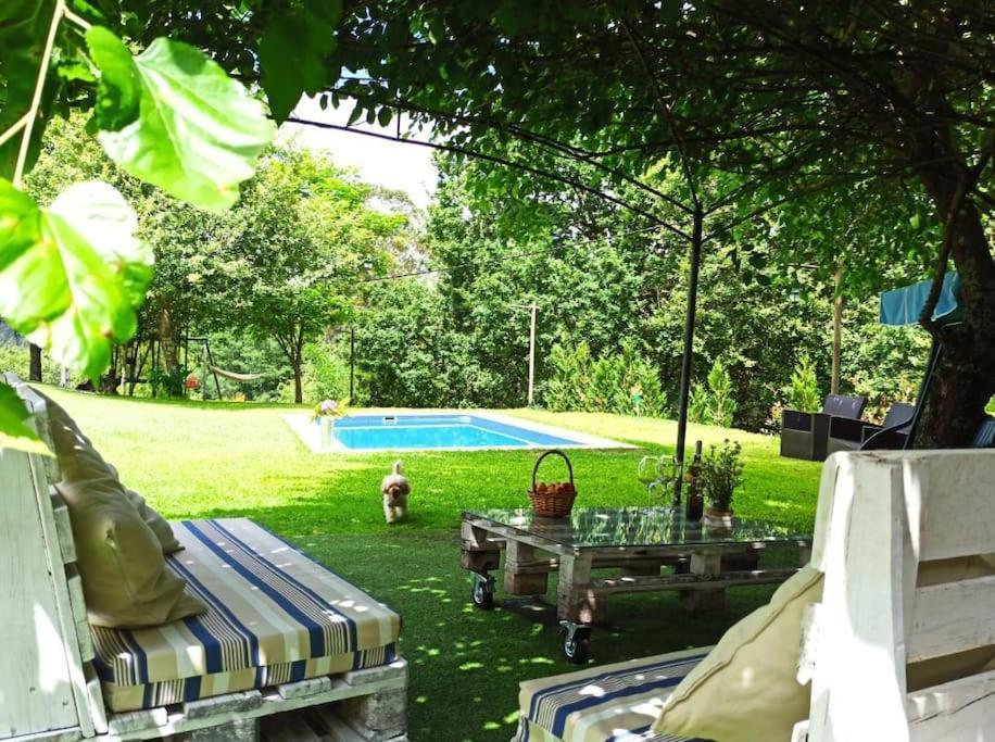 A Vina De Lina. Turismo Rural Con Piscina Y Finca. Pontevedra Exterior foto